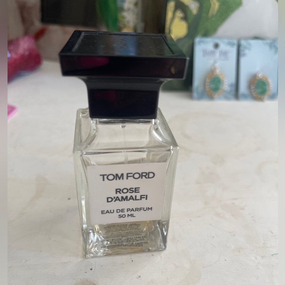Tom Ford Rose D’Amalfi perfume 1.7 fl oz (1/2 left)